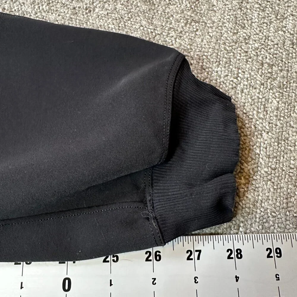 Lululemon On The Fly Jogger Workout Gym Travel Pants Black Women's Size 8